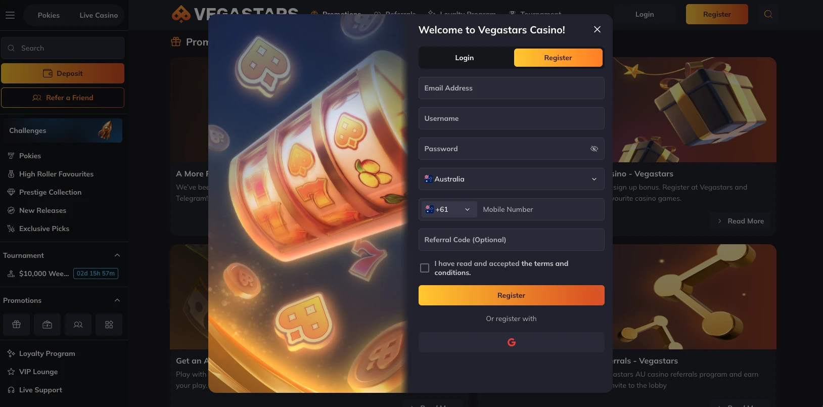 vegastars-register